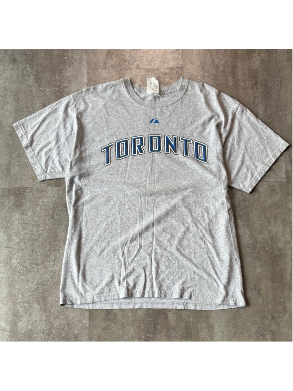 Y2K Toronto Blue Jays Aaron Hill #2 Shirt Mens Large Gray